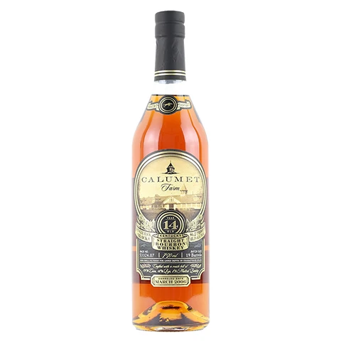 Calumet Farm Single Rack Black 14 Year Old Bourbon Whiskey