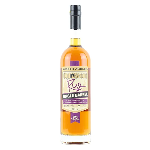 Smooth Ambler Old Scout Rye Single Barrel Cask Strength