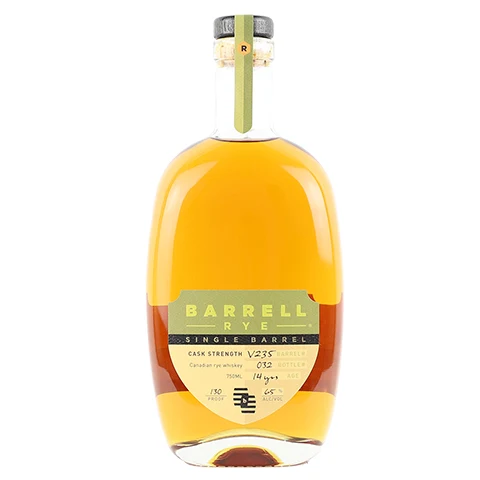 Barrell 14-Year Single Barrel Cask Strength Canadian Rye Whiskey