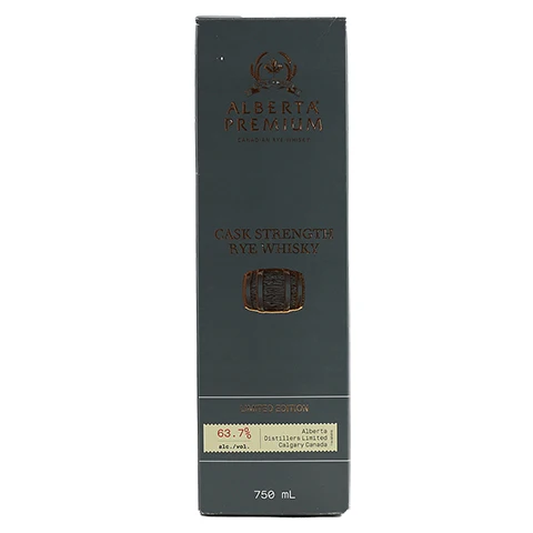 Alberta Premium Cask Strength Rye Canadian Whisky