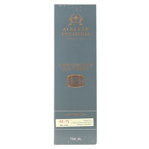 Alberta Premium Cask Strength Rye Canadian Whisky