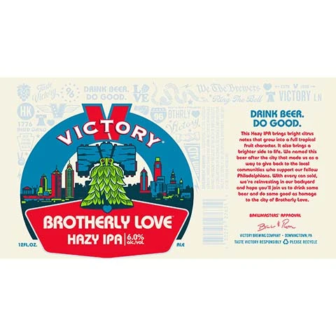 Victory Brotherly Love Hazy IPA