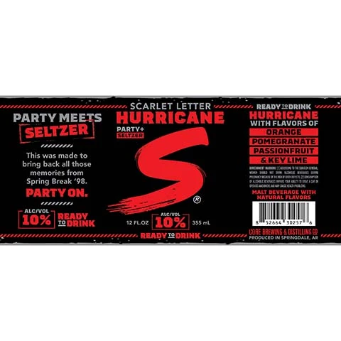Core Scarlet Letter Hurricane
