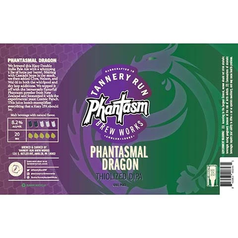 Tannery Run Phantasmal Dragon Thiolized DIPA