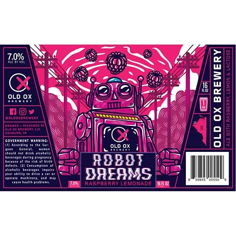 Old Ox Robot Dreams Raspberry Lemonade