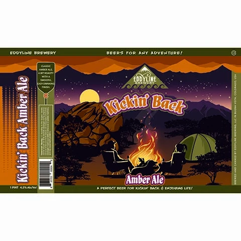 Eddyline Kickin' Back Amber Ale