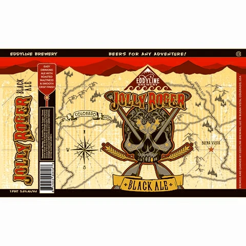 Eddyline Jolly Roger Black Ale