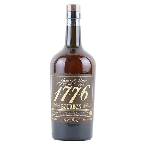 James E Pepper 1776 Bourbon 100 Proof Whiskey