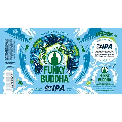 Funky Buddha Hop Gun IPA