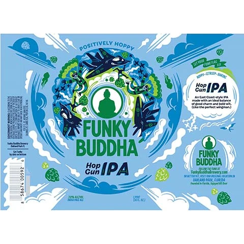Funky Buddha Hop Gun IPA