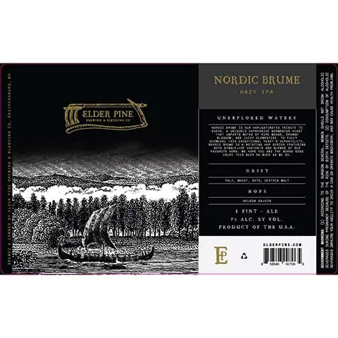 Elder Pine Nordic Brume Hazy IPA