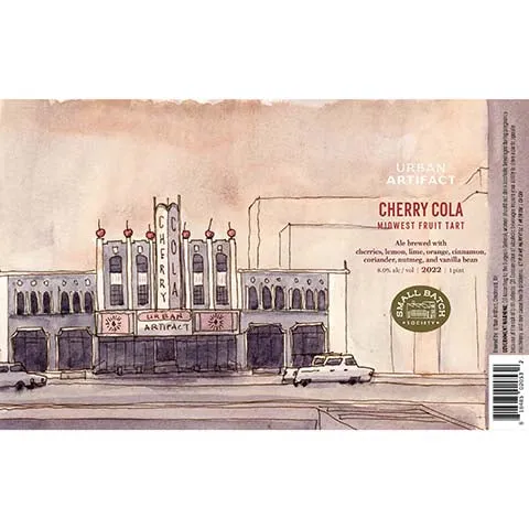 Urban Artifact Cherry Cola Fruit Tart Ale