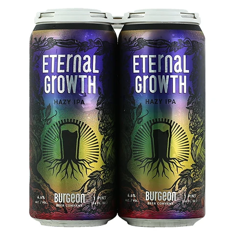 Burgeon/Ghost Town Eternal Growth Hazy IPA
