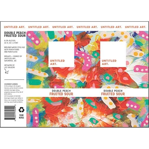 Untitled Art Double Peach Fruited Sour