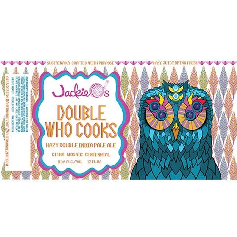 Jackie O's Double Who Cooks Hazy DIPA