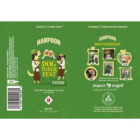 Harpoon Dogtoberfest Festbier