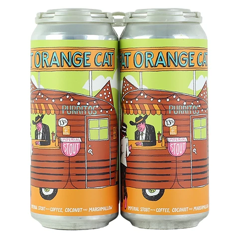 Fat Orange Cat Roll Me One 2nd Edition Imperial Stout