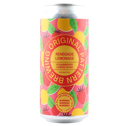 Original Pattern Renegade Lemonade Strawberry Lemon Gose