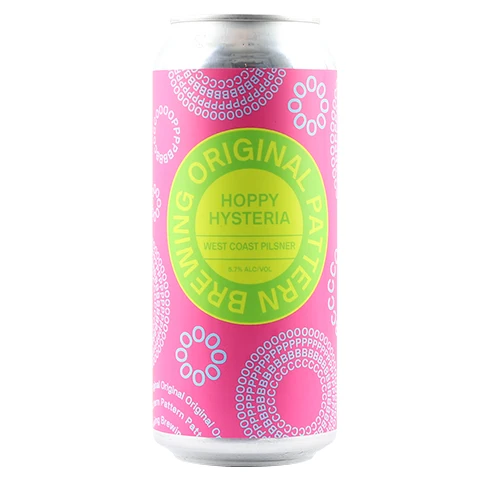 Original Pattern Hoppy Hysteria Pilsner