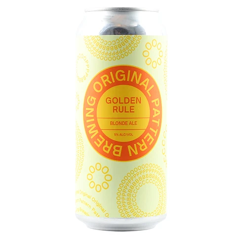 Original Pattern Golden Rule Blonde Ale