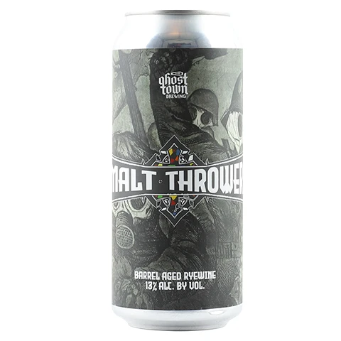 Ghost Town Malt Thrower Barrel Aged Ryewine