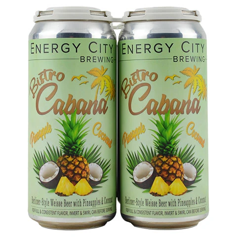 Energy City Bistro Cabana Pineapple & Coconut Sour