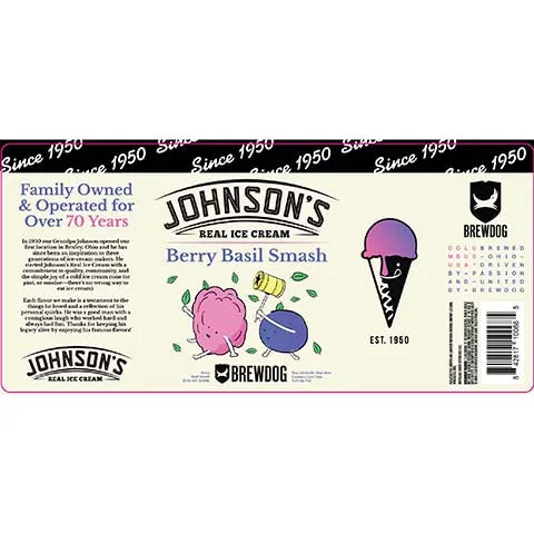 Brewdog Johnson's Real Ice Cream (Non-Alcoholic)