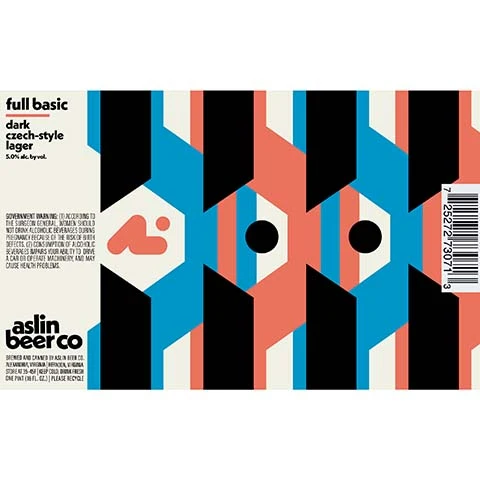 Aslin Full Basic Dark Czech Lager