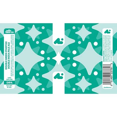 Aslin Double Green Starfish DIPA