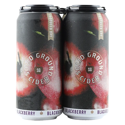 Solid Ground Blackberry Cider