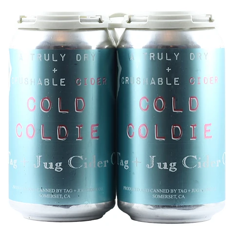 Tag Jug Cold Coldie Cider