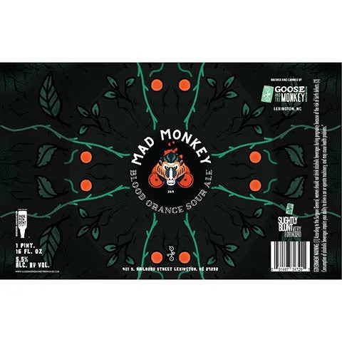 Goose and the Monkey Mad Monkey Sour Ale