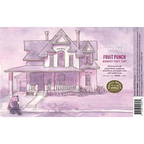 Urban Artifact Fruit Punch Midwest Fruit Tart Ale