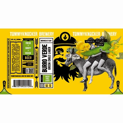 Tommyknocker Burro Verde Green Chile Lager