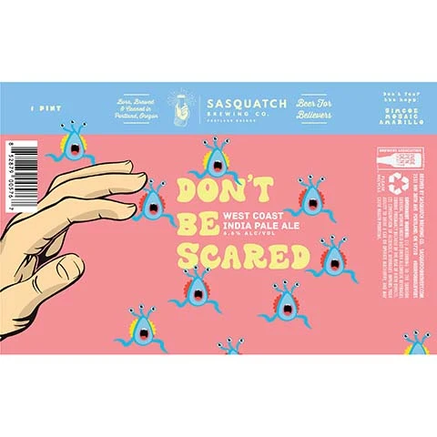 Sasquatch Don't Be Scared West Coast IPA