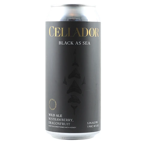 Cellador Black As Sea Sour with Strawberry Dragonfruit