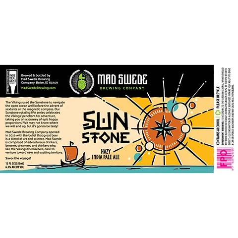 Mad Swede Sunstone Hazy IPA