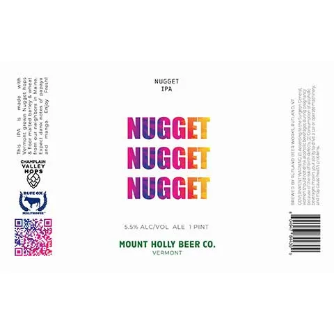 Mount Holly Nugget Nugget Nugget Nugget IPA