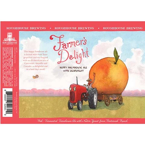 Roughhouse Farmer's Delight Farmhouse Ale