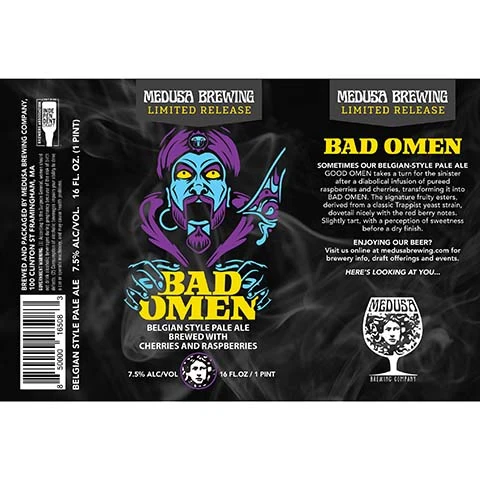 Medusa Bad Omen Belgian Pale Ale
