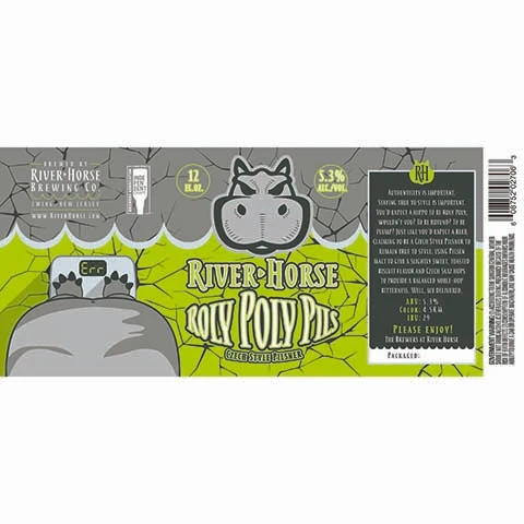 River Horse Roly Poly Pils Czech Pilsner