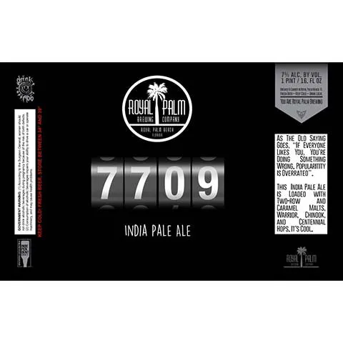 Royal Palm 7709 IPA