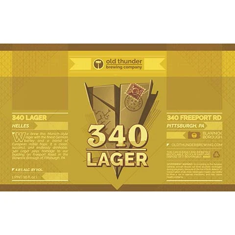 Old Thunder 340 Lager