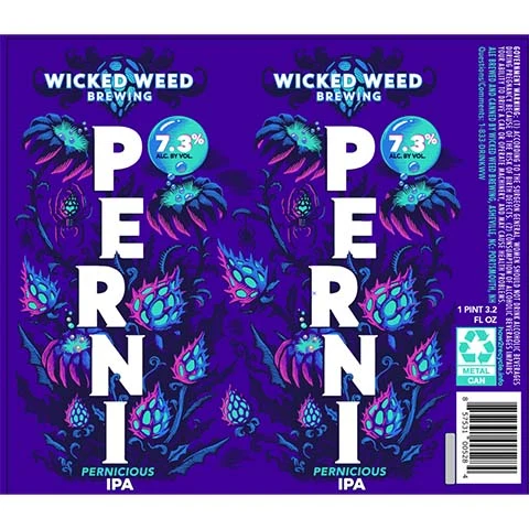 Wicked Weed PERNI Pernicious IPA