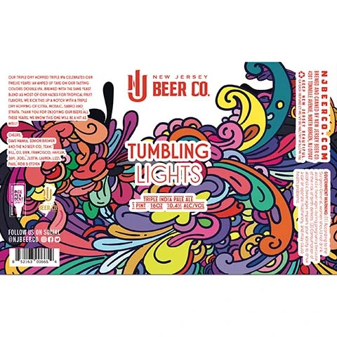 New Jersey Tumbling Lights TIPA