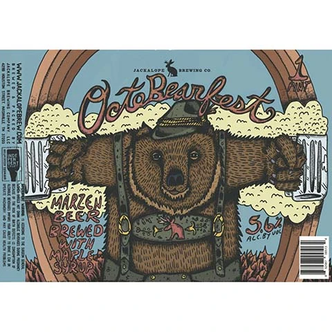 Jackalope Oktobearfest Marzen Beer