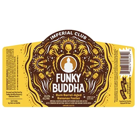 Funky Buddha Imperial Club Rum Barrel-Aged Banana Foster