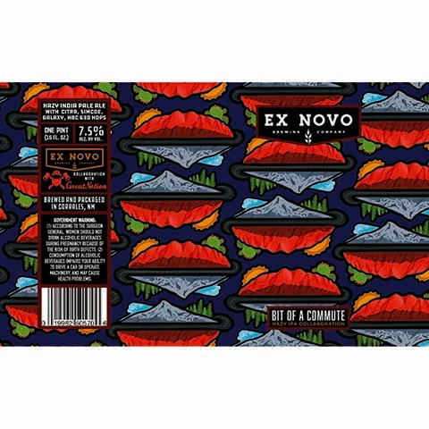 Ex Novo Bit Of A Commute Hazy IPA