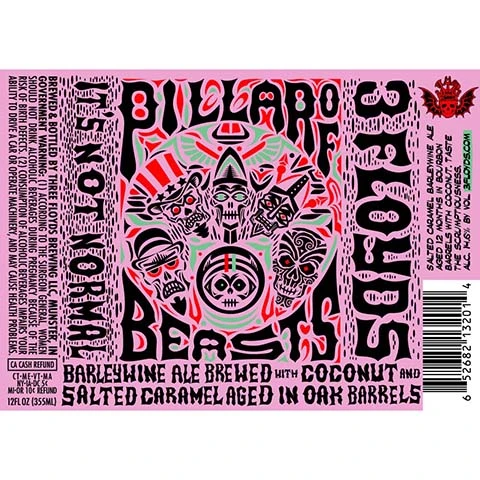 Three Floyds Pillar of Beasts Barleywine Ale