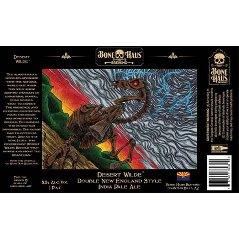 Bone Haus Desert Wilde Double NEIPA